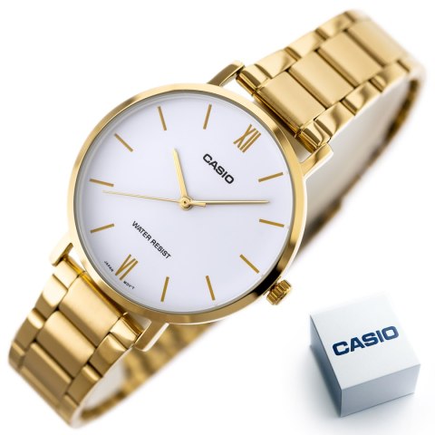 Casio ZEGAREK DAMSKI CASIO LTP-VT01G-7BUDF + BOX Casio ZEGAREK DAMSKI CASIO LTP-VT01G-7BUDF + BOX