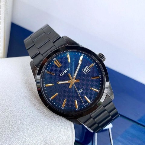 Casio ZEGAREK MĘSKI CASIO MTP-VD03B-2A + BOX Casio ZEGAREK MĘSKI CASIO MTP-VD03B-2A + BOX