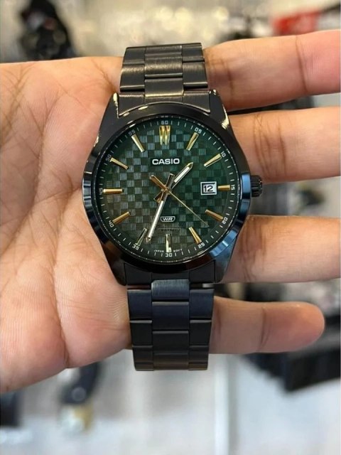 Casio ZEGAREK MĘSKI CASIO MTP-VD03B-3A + BOX Casio ZEGAREK MĘSKI CASIO MTP-VD03B-3A + BOX