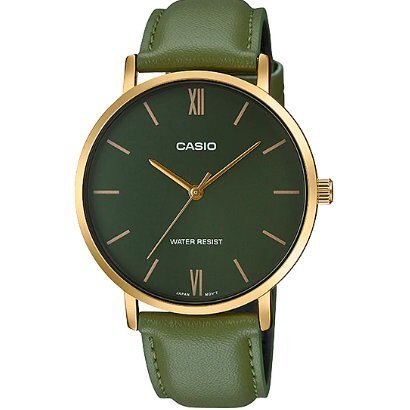 Casio ZEGAREK MĘSKI CASIO MTP-VT01GL-3B + BOX Casio ZEGAREK MĘSKI CASIO MTP-VT01GL-3B + BOX