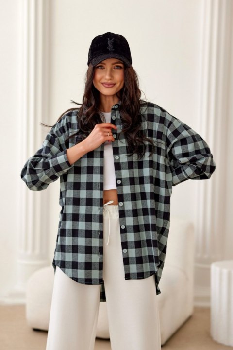 Jolene - koszula oversize w kratę Jolene - koszula oversize w kratę