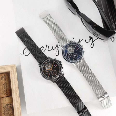 Tommy Hilfiger ZEGAREK MĘSKI TOMMY HILFIGER 1710610 (zf112a) + BOX Tommy Hilfiger ZEGAREK MĘSKI TOMMY HILFIGER 1710610 (zf112a) + BOX