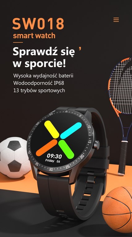 G. Rossi SMARTWATCH MĘSKI G. Rossi SW018-1 silver/black (sg012a) WŁASNE TARCZE G. Rossi SMARTWATCH MĘSKI G. Rossi SW018-1 silver/black (sg012a) WŁASNE TARCZE