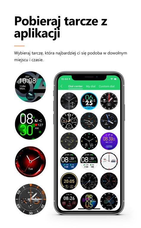 G. Rossi SMARTWATCH MĘSKI G. Rossi SW018-1 silver/black (sg012a) WŁASNE TARCZE G. Rossi SMARTWATCH MĘSKI G. Rossi SW018-1 silver/black (sg012a) WŁASNE TARCZE