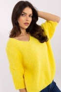 Sweter Damski Model MI-SW-2103.07 Yellow - Italy Moda