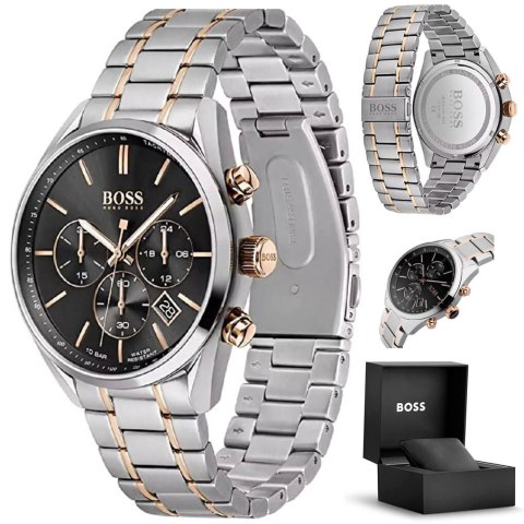 Hugo Boss ZEGAREK MĘSKI HUGO BOSS 1513473 - GRAND PRIX (zh022b) + BOX Hugo Boss ZEGAREK MĘSKI HUGO BOSS 1513473 - GRAND PRIX (zh022b) + BOX