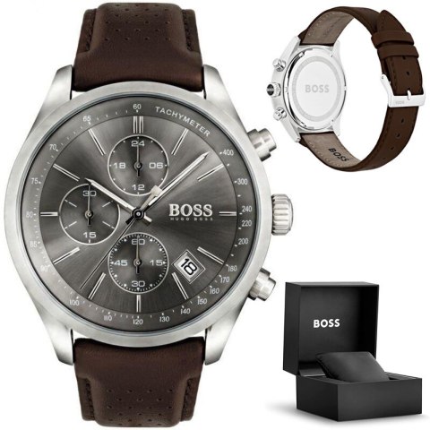 Hugo Boss ZEGAREK MĘSKI HUGO BOSS 1513476 - GRAND PRIX (zh003c) + BOX Hugo Boss ZEGAREK MĘSKI HUGO BOSS 1513476 - GRAND PRIX (zh003c) + BOX
