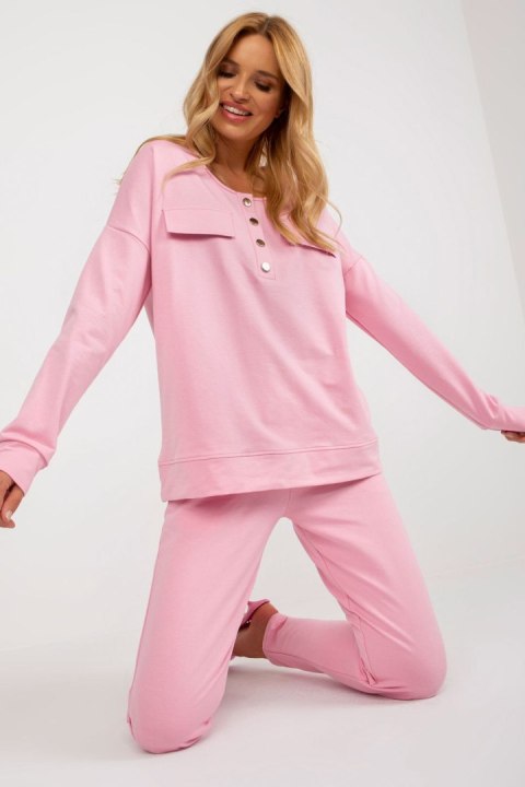 Spodnie Komplet Model LK-KMPL-509315.06 Pink - Lakerta Spodnie Komplet Model LK-KMPL-509315.06 Pink - Lakerta