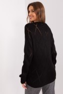 Sweter Damski Model LC-SW-A10-1.23X Black - Rue Paris