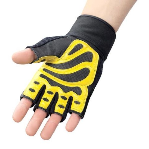 RST01 BLACK/YELLOW ROZM. XL RĘKAWICE NA SIŁOWNIĘ HMS HMS RST01 BLACK/YELLOW ROZM. XL RĘKAWICE NA SIŁOWNIĘ HMS HMS