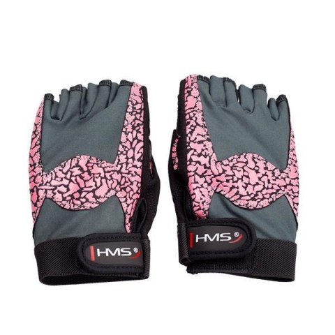 RST03 PINK/GRAY ROZM. S RĘKAWICE NA SIŁOWNIĘ HMS HMS RST03 PINK/GRAY ROZM. S RĘKAWICE NA SIŁOWNIĘ HMS HMS