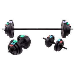 SGSP60 SET SZTANGA I SZTANGIELKI KOMPOZYT 62 KG HMS HMS