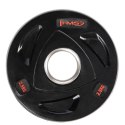 TOX02 CZARNY TALERZ OLIMPIJSKI OGUMOWANY 2.5 KG HMS HMS