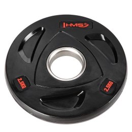 TOX02 CZARNY TALERZ OLIMPIJSKI OGUMOWANY 2.5 KG HMS HMS