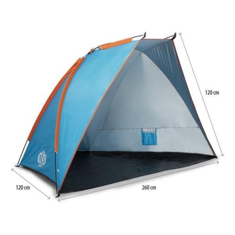 NC8030 NAMIOT PLAŻOWY NIEBIESKI 260x120x120 CM NILS CAMP NILS CAMP NC8030 NAMIOT PLAŻOWY NIEBIESKI 260x120x120 CM NILS CAMP NILS CAMP