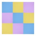 MP10 MATA PUZZLE POD SPRZĘT YELLOW-BLUE-PURPLE 9 ELEMENTÓW 10MM ONE FITNESS
