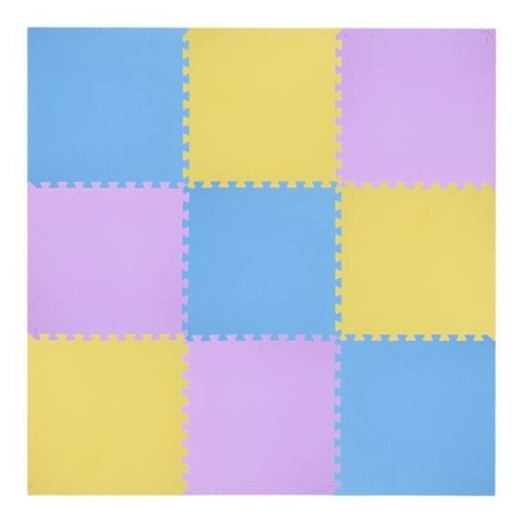 MP10 MATA PUZZLE POD SPRZĘT YELLOW-BLUE-PURPLE 9 ELEMENTÓW 10MM ONE FITNESS MP10 MATA PUZZLE POD SPRZĘT YELLOW-BLUE-PURPLE 9 ELEMENTÓW 10MM ONE FITNESS