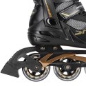 NA2150 CZARNO-ZŁOTY ROZM. 45 ŁYŻWOROLKI NILS EXTREME NILS EXTREME