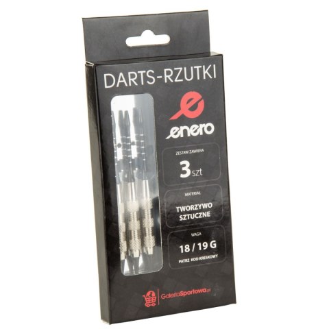 RZUTKI LOTKI PLASTIKOWE DO DARTA KPL 3SZT ENERO czarne Enero RZUTKI LOTKI PLASTIKOWE DO DARTA KPL 3SZT ENERO czarne Enero