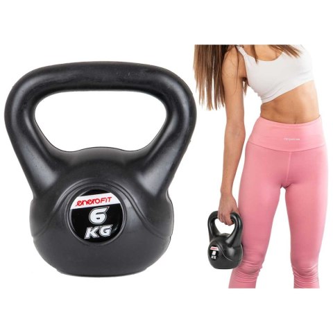 HANTLA KOMPOZYTOWA KETTLEBELL 6 KG ODWAŻNIK ENERO FIT EB FIT HANTLA KOMPOZYTOWA KETTLEBELL 6 KG ODWAŻNIK ENERO FIT EB FIT