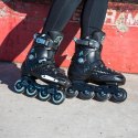 NA20001 CZARNY ROZM. 40 SLALOMOWE ŁYŻWOROLKI NILS EXTREME NILS EXTREME