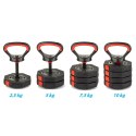 HANTLA KOMPOZYTOWA KETTLEBELL 10 KG(4X2,5KG) EB FIT EB FIT