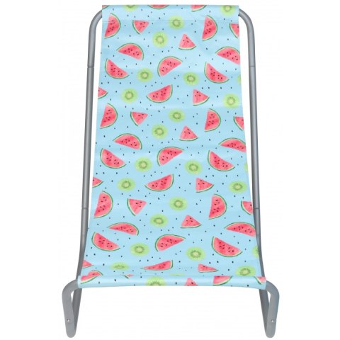 LEŻAK OGRODOWO PLAŻOWY SKŁADANY Z TORBĄ FRUIT MELON Enero Camp LEŻAK OGRODOWO PLAŻOWY SKŁADANY Z TORBĄ FRUIT MELON Enero Camp