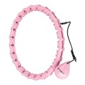 HHW02 HULA HOP LIGHT PINK Z WYPUSTKAMI I OBCIĄŻNIKIEM HMS HMS