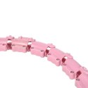 HHW02 HULA HOP LIGHT PINK Z WYPUSTKAMI I OBCIĄŻNIKIEM HMS HMS