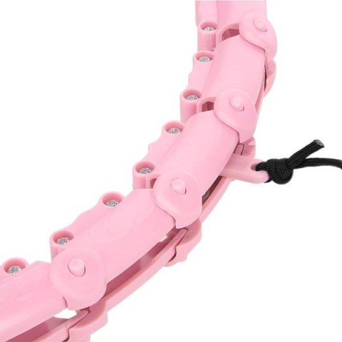 HHW02 HULA HOP LIGHT PINK Z WYPUSTKAMI I OBCIĄŻNIKIEM HMS HMS HHW02 HULA HOP LIGHT PINK Z WYPUSTKAMI I OBCIĄŻNIKIEM HMS HMS