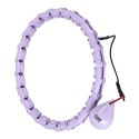 OHA02 HULA HOP VIOLET Z WYPUSTKAMI I OBCIĄŻNIKIEM ONE FITNESS ONE FITNESS