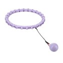 OHA02 HULA HOP VIOLET Z WYPUSTKAMI I OBCIĄŻNIKIEM ONE FITNESS ONE FITNESS
