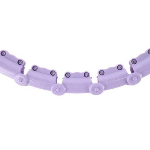 OHA02 HULA HOP VIOLET Z WYPUSTKAMI I OBCIĄŻNIKIEM ONE FITNESS ONE FITNESS OHA02 HULA HOP VIOLET Z WYPUSTKAMI I OBCIĄŻNIKIEM ONE FITNESS ONE FITNESS