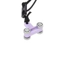 OHA02 HULA HOP VIOLET Z WYPUSTKAMI I OBCIĄŻNIKIEM ONE FITNESS ONE FITNESS