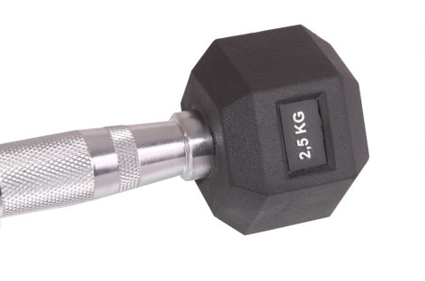 HANTLA GUMOWA HEX 2,5 KG EB FIT EB FIT HANTLA GUMOWA HEX 2,5 KG EB FIT EB FIT
