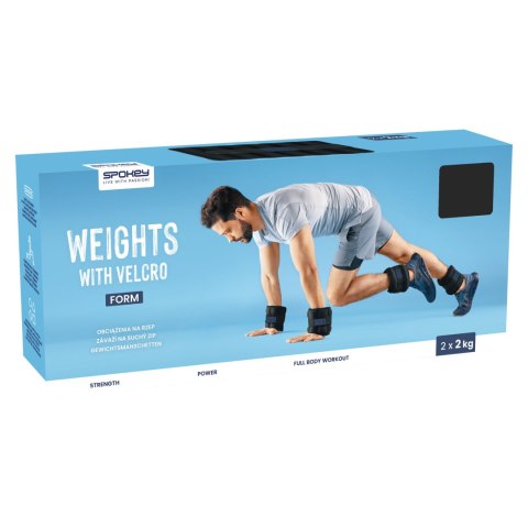 OBCIĄŻENIA NA RZEP NEOPRENOWE 2 KG SPOKEY FORM Spokey OBCIĄŻENIA NA RZEP NEOPRENOWE 2 KG SPOKEY FORM Spokey