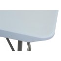 STÓŁ CATERINGOWY BANKIETOWY SKŁADANY W WALIZKĘ 180X70CM MAX.100KG biały Saska Garden