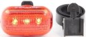 ZESTAW LAMP ROWEROWYCH LED PRZÓD + TYŁ DUNLOP Dunlop