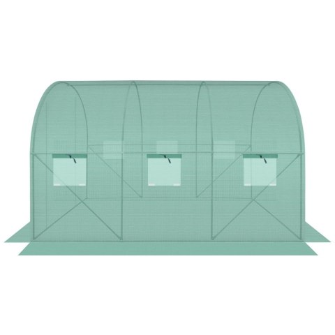 FOLIA POSZYCIE COVER NA TUNEL OGRODOWY SZKLARNIĘ 200x300x200CM ZIELONA Saska Garden FOLIA POSZYCIE COVER NA TUNEL OGRODOWY SZKLARNIĘ 200x300x200CM ZIELONA Saska Garden