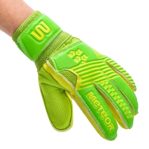 Rękawice bramkarskie Meteor Catch 7 zielony Meteor Rękawice bramkarskie Meteor Catch 7 zielony Meteor