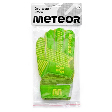 Rękawice bramkarskie Meteor Catch 7 zielony Meteor Rękawice bramkarskie Meteor Catch 7 zielony Meteor