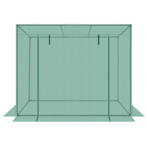 SZKLARNIA DO POMIDORÓW OGÓRKÓW 200x77x168-150CM PE ZIELONA Saska Garden SZKLARNIA DO POMIDORÓW OGÓRKÓW 200x77x168-150CM PE ZIELONA Saska Garden