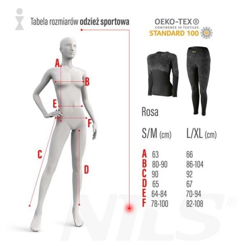 BTS0062 SPODNIE TERMOAKTYWNE CZARNE DAMSKIE L/XL ROSA NILS NILS BTS0062 SPODNIE TERMOAKTYWNE CZARNE DAMSKIE L/XL ROSA NILS NILS