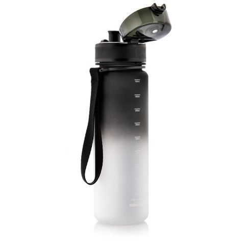 Bidon sportowy Meteor 500 ml czarny/biały Meteor Bidon sportowy Meteor 500 ml czarny/biały Meteor