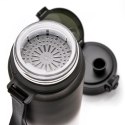 Bidon sportowy Meteor 500 ml czarny/biały Meteor