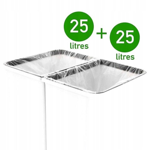 Kosz DUO 2 x 25 l Katex Kosz DUO 2 x 25 l Katex
