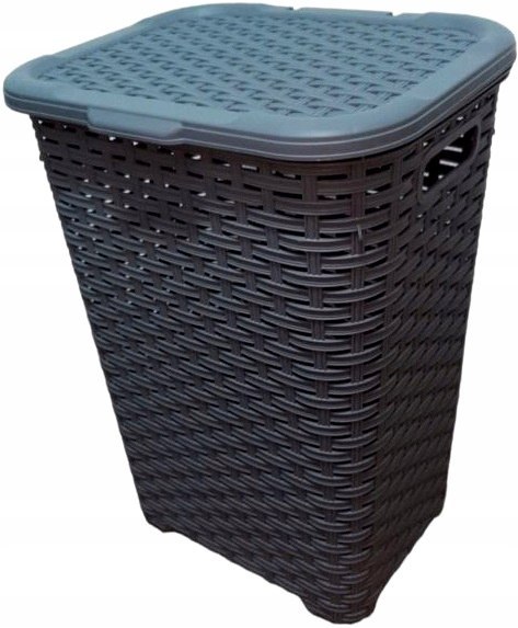 Kosz na biel.RATTAN 60l-popiel 435x337x602 mm Katex Kosz na biel.RATTAN 60l-popiel 435x337x602 mm Katex