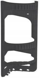 Półka łazienkowa narożna CADDY 280x175x450mm Katex