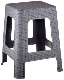 Taboret RATTAN -popiel 28x28x45 Katex