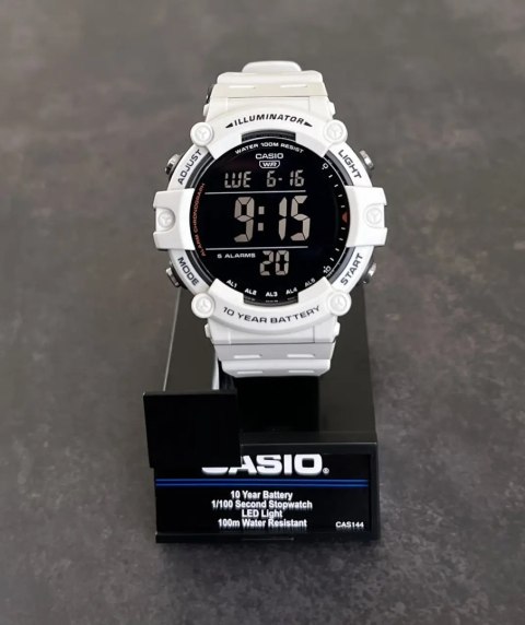 Casio ZEGAREK MĘSKI CASIO AE-1500WH-8B2 WR100 + BOX Casio ZEGAREK MĘSKI CASIO AE-1500WH-8B2 WR100 + BOX